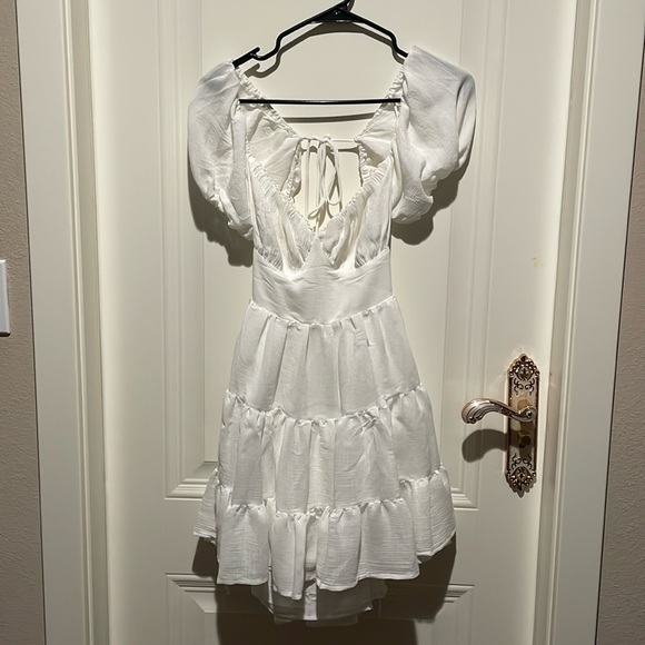 Princess Polly Danny dress in White - Picture 3 of 3